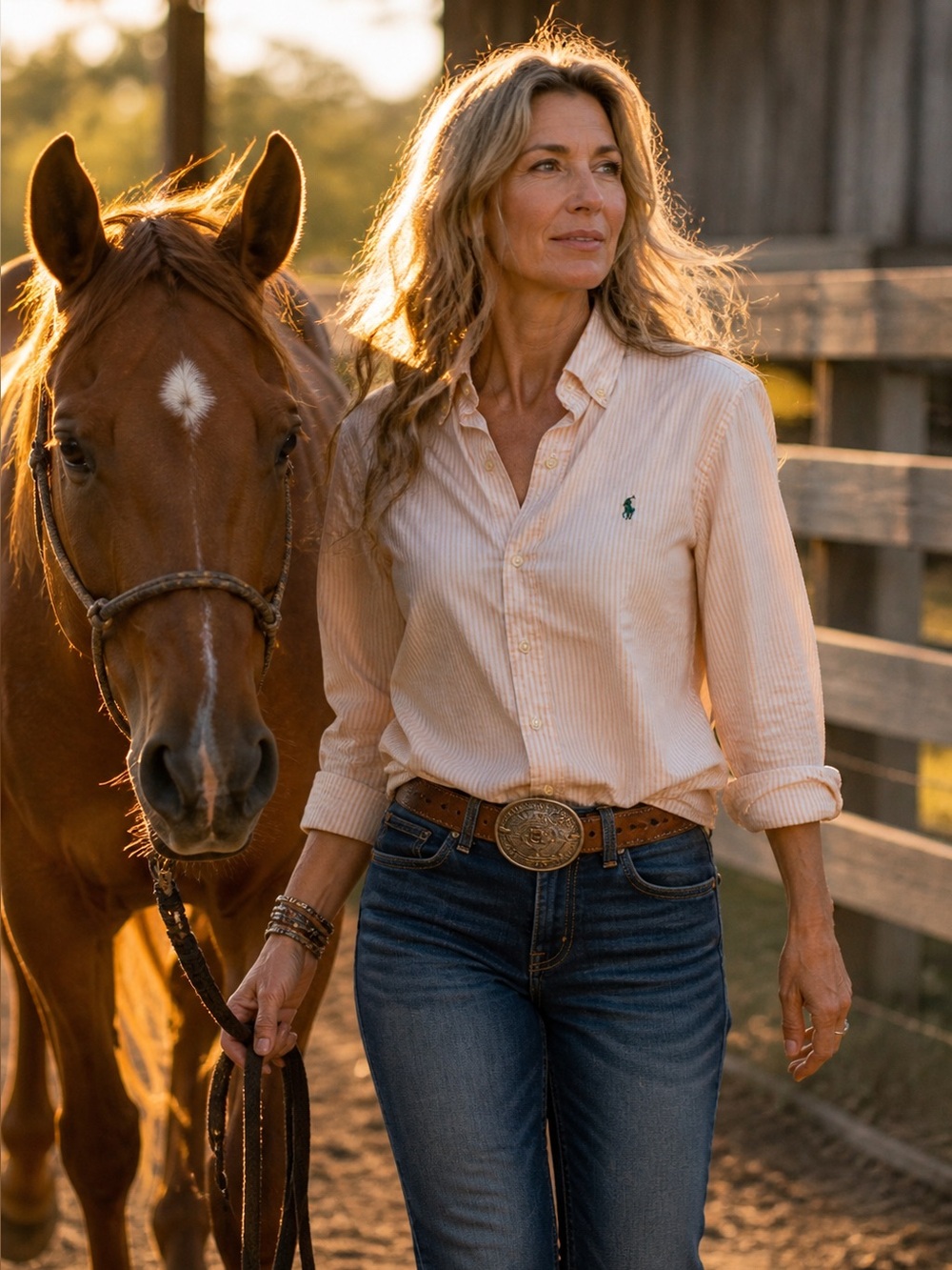 Ralph Lauren Custom Fit Stripe Shirt | My Gut Said No My Heart Said Go